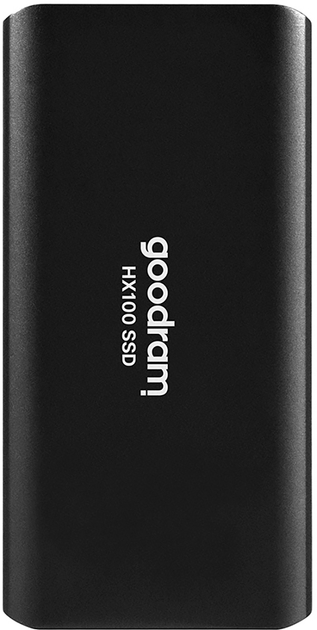 Dysk SSD Goodram HX100 512GB USB 3.2 Type-C TLC Black (SSDPR-HX100-512) Zewnętrzny - obraz 2