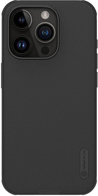 Etui Nillkin Super Frosted Shield Pro Apple iPhone 15 Pro Black (6902048265578) - obraz 1