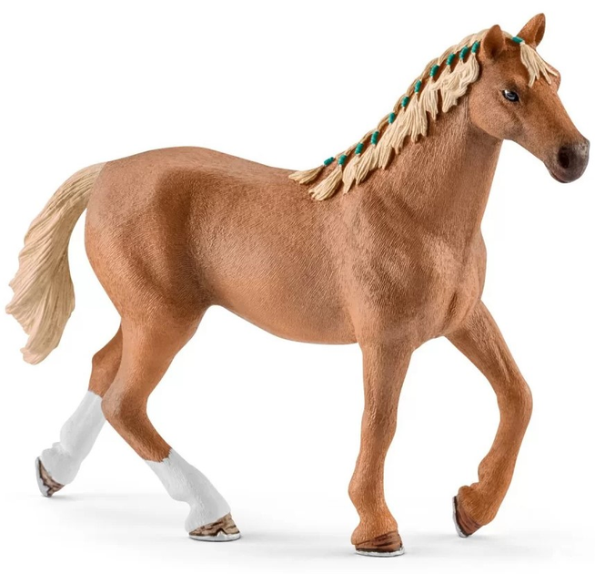 Ігровий набір Schleich Horse Club Англійська кобила з накидкою та аксесуарами 42360 (4059433574110) - зображення 3