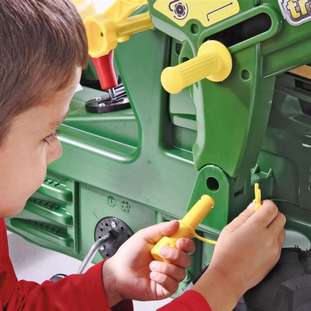 Traktor na pedały Rolly Toys John Deere z łyżką Zielony (4006485710126) - obraz 6