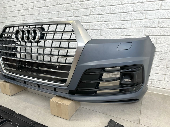 Бампер передний в сборе S-Line ПОД РАДАРЫ Audi Q7 4M 2015-2019 для Audi Q7 4M 2015-2024 (8574) - изображение 9