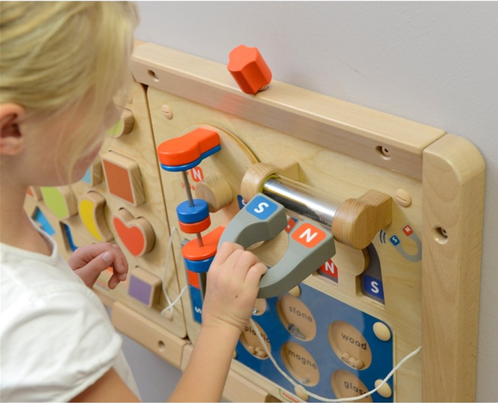 Tablica manipulacyjna Masterkidz Flex Montessori Nauka o przyciąganiu magnetycznym (6955920009616) - obraz 4