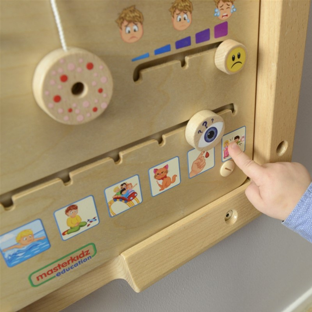 Tablica manipulacyjna Masterkidz Jak się czujesz? Nauka emocji (6955920015273) - obraz 4