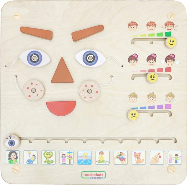 Tablica manipulacyjna Masterkidz Jak się czujesz? Nauka emocji (6955920015273) - obraz 8