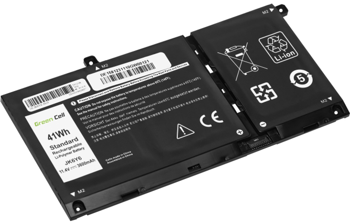 Bateria Green Cell JK6Y6 do Dell Lattitude 3510 Inspiron 5501 (5904326374324) - obraz 2