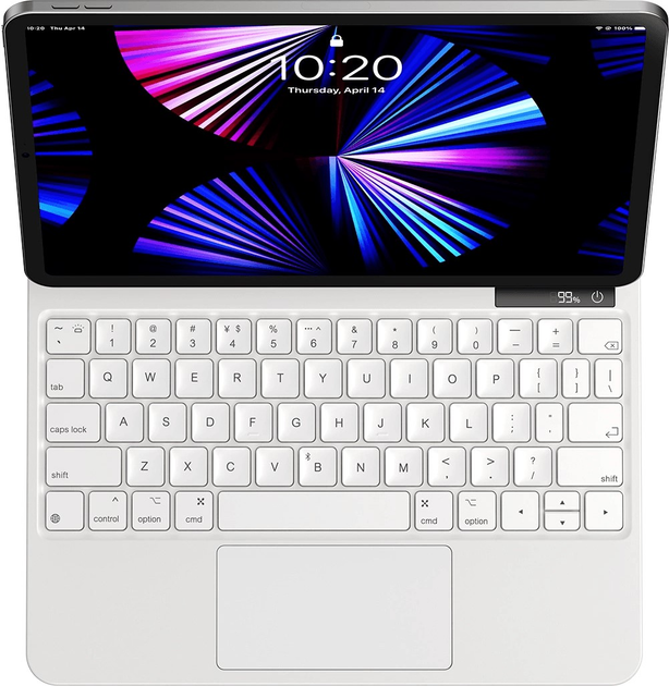 Etui z klawiaturą Baseus Brilliance Magnetic Case with display do Apple iPad 10.9" 2022 (6932172624200) - obraz 2