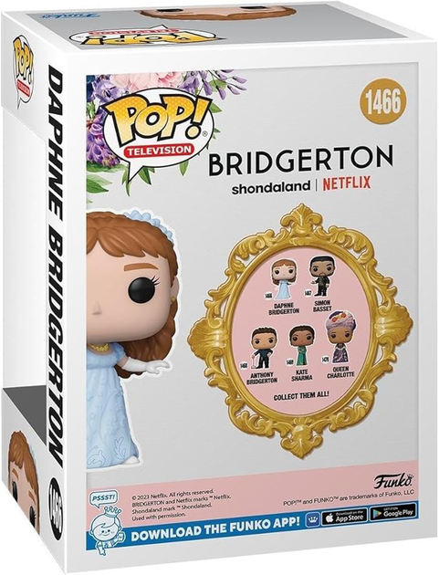 Figurka do gier Funko Pop Television Bridgerton - Daphne Bridgerton Television 1466 9.5 cm (0889698613941) - obraz 3