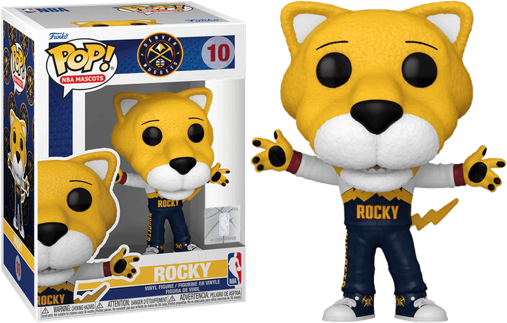 Ігрова фігурка Funko Pop NBA Mascots - Rocky Denver Nuggets 9.5 см (0889698796286) - зображення 2