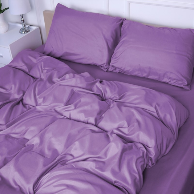 Акція на Підковдра MirSon №16-3310 Lavander Herb Mikrosatin Premium Однотонна 175х210 від Rozetka