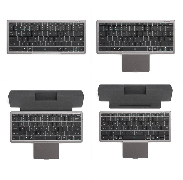 Клавіатура бездротова Dux Ducis OK Series with Touchpad Bluetooth Black (6934913028872) - зображення 3