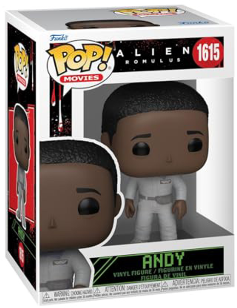 Figurka do gier Funko Pop Movies Aliens Romulus - Andy 9 cm (0889698826570) - obraz 1