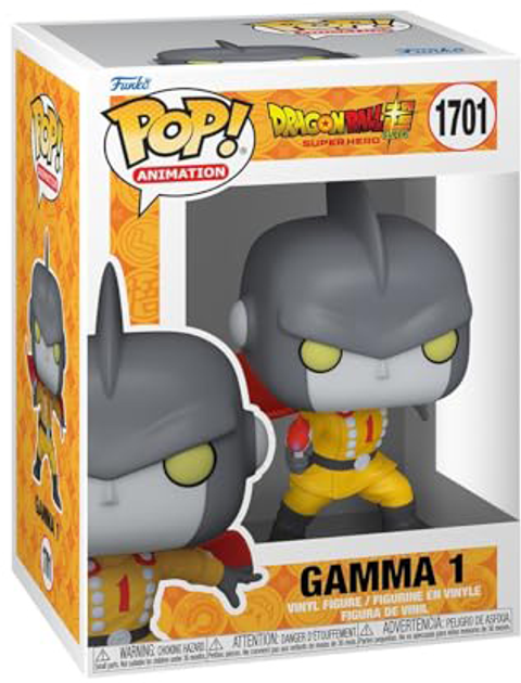 Figurka do gier Funko Pop Animation DragonBall Super Super Hero - Gamma 1 10.7 cm (0889698756341) - obraz 1