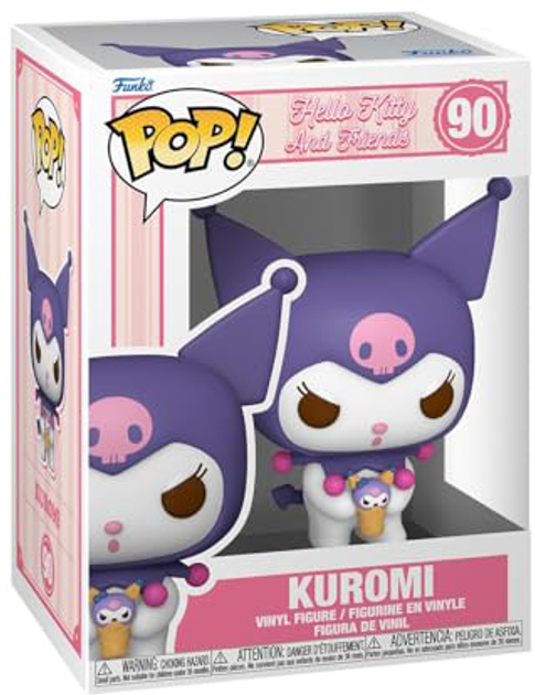 Figurka do gier Funko Pop Sanrio Hello Kitty and Friends - Kuromi 9.7 cm (0889698803151) - obraz 1