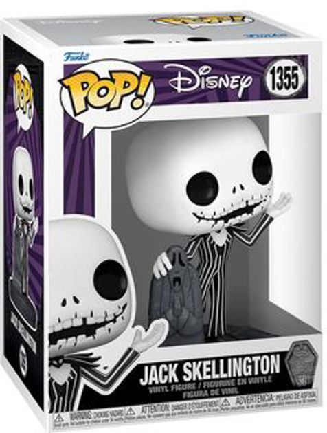 Ігрова фігурка Funko Pop Disney the Nightmare Before Christmas Jack з надгробком 11.4 см (0889698723121) - зображення 2