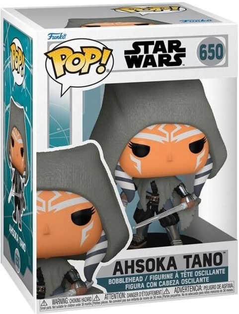 Ігрова фігурка Funko Pop Games Star Wars Ahsoka - Асока Тано 9.5 см (0889698721752) - зображення 1