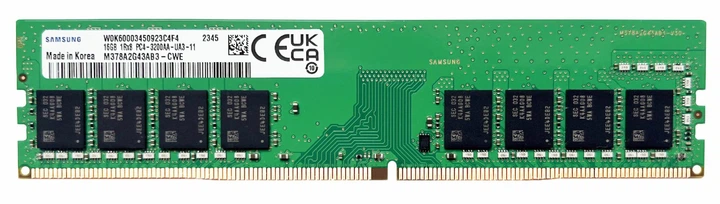 Оперативная память Samsung DDR4 16Gb 1Rx8 3200Mhz PC4-3200AA-UA3