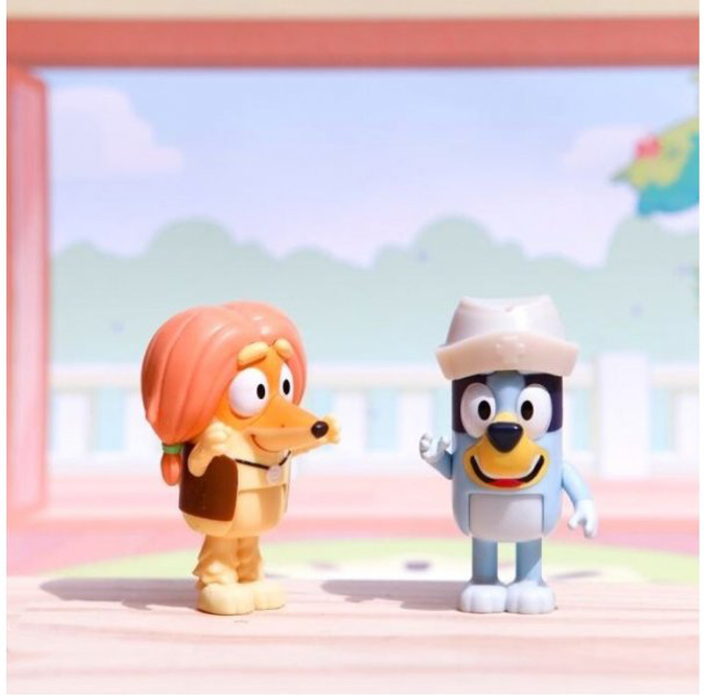 Zestaw Moose Bluey Wizyta u Lekarza 2 figurki Bluey + Indy 6.4 cm (0630996130469) - obraz 3