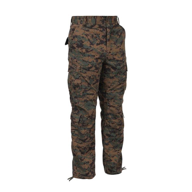 Штани Rothco тактичні десантні цифровий камуфляж Vintage Paratrooper Pants Woodland Digital Camo L - зображення 2