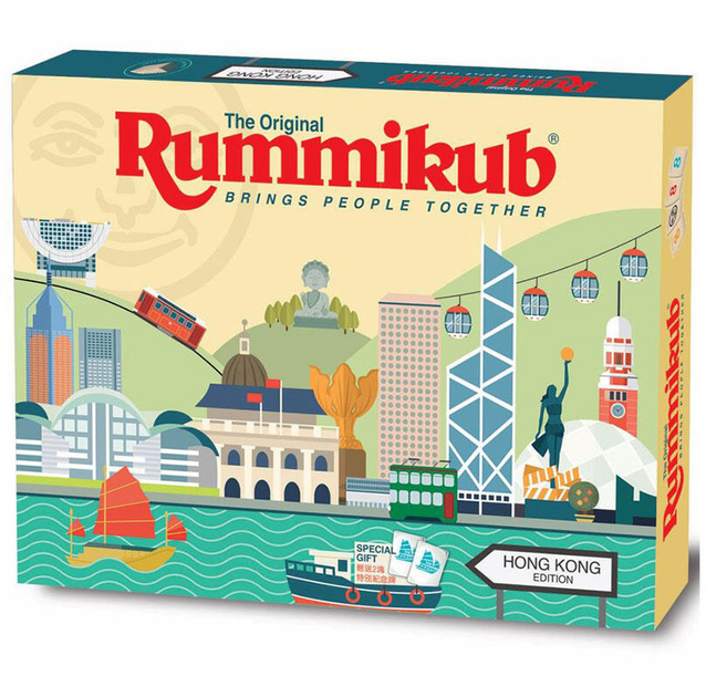 Gra planszowa Lemada Tm Toys Rummikub Hong Kong Edition (7290108381801) - obraz 1