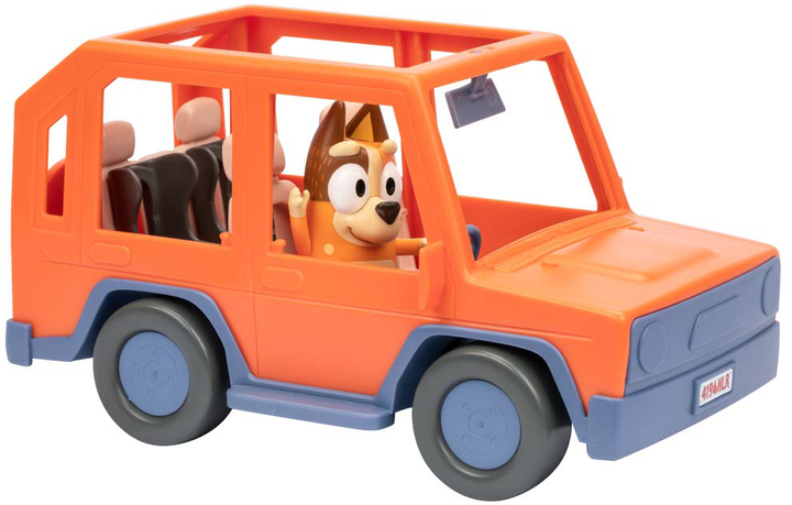 Набір Moose Bluey Heeler Family Road Trip 4WD з фігуркою Чилі (0630996176610) - зображення 4