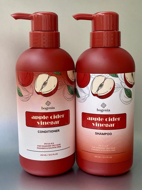 Набор для волос Bogenia Apple Cider Vinegar - Фото 1 Набор для волос Bogenia Apple Cider Vinegar - изображение 1