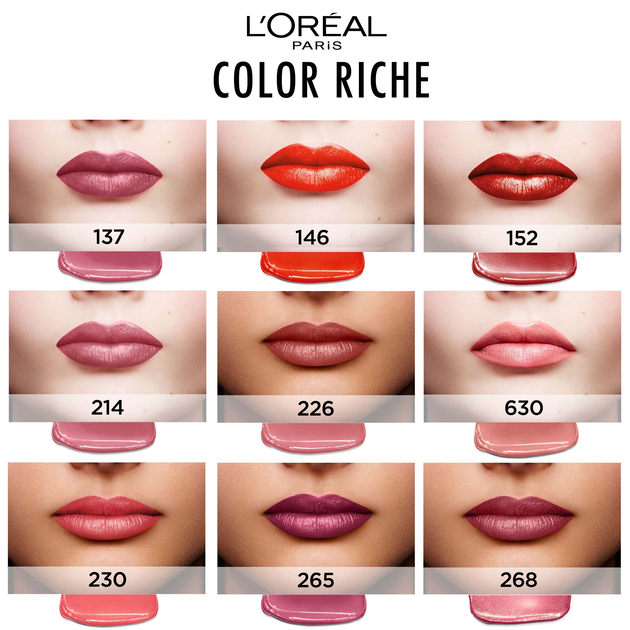 Помада для губ L'Oreal Paris Color Riche Shine 110 Made in Paris 28 г (3600523801794) - зображення 3