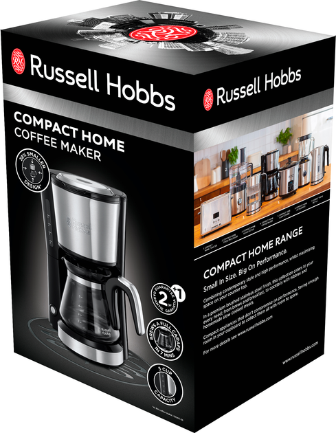 Кавоварка Russell Hobbs 24210-56 Compact Home (6474733) - изображение 6