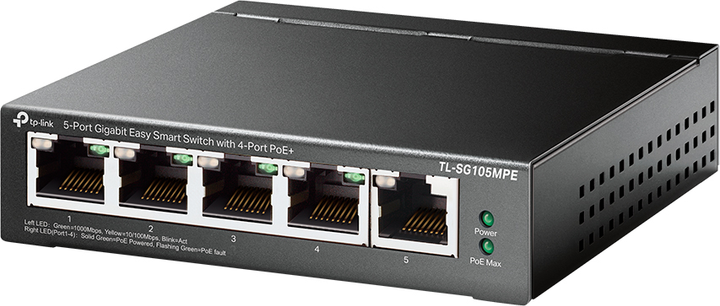 Switch TP-LINK TL-SG105MPE - obraz 2