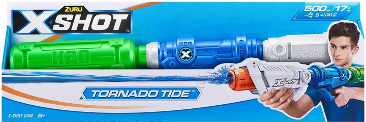 Водний бластер Zuru X-Shot Tornado Tide (0193052047298) - зображення 1