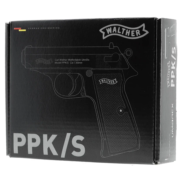 Пістолет пневматичний Umarex Walther PPK/S Blowback 4,5 мм 5.8315 - изображение 8