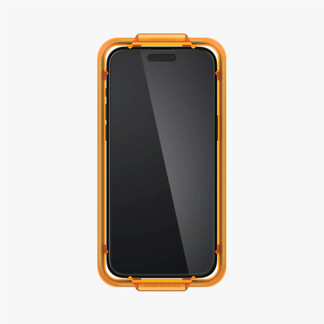 Захисне скло Spigen Glas.tR AlignMaster Full Cover для Apple iPhone 15 Plus 2 шт. Black (8809896752091) - зображення 4