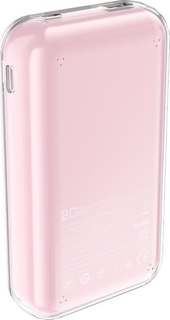 УМБ Acefast M2 20000mAh Sparkling Series fast charging 30W Pink (6974316282044) - зображення 2