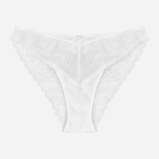 Majtki bikini damskie koronkowe Esotiq 41733-01X XL Białe (5903972311851) - obraz 4