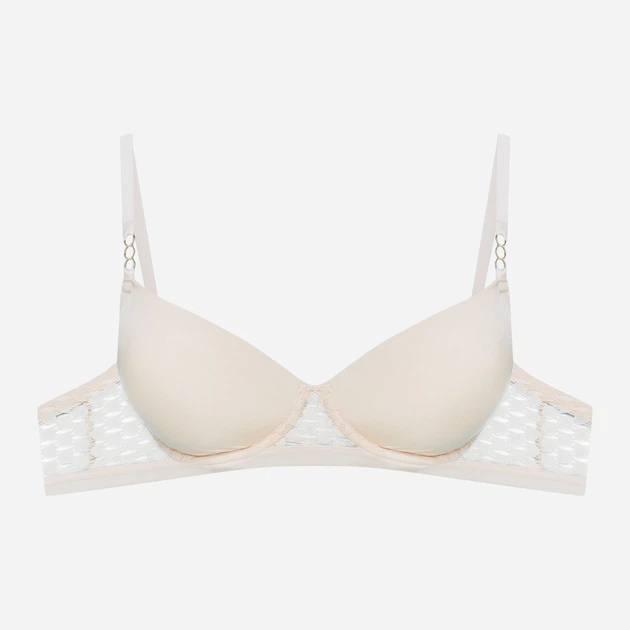 Biustonosz damski z fiszbinami Push-up Esotiq 41738-02X 65D Beżowy (5903972304037) - obraz 6