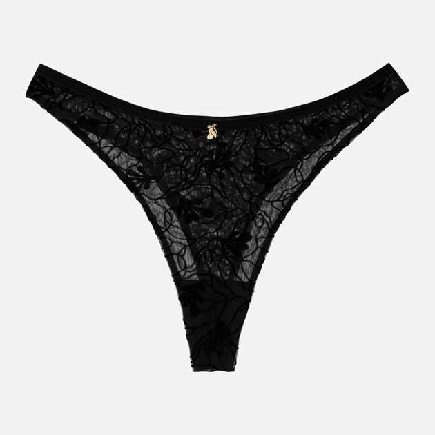 Majtki stringi damskie siateczkowe Esotiq 41781-99X M Czarne (5903972346907) - obraz 6