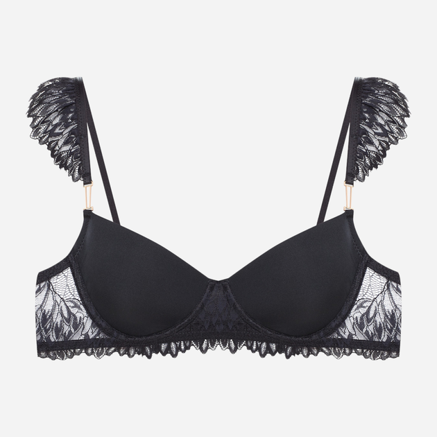 Бюстгальтер Push-up з кісточками мереживний Esotiq 41792-99X 75D Чорний (5903972295274) - зображення 5
