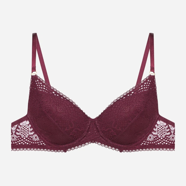 Biustonosz damski z fiszbinami Push-up Esotiq 41855-49X 65D Fioletowy (5903972292808) - obraz 4