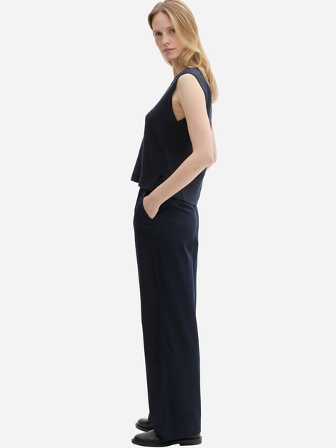 Брюки жіночі Tom Tailor 1042933 34-32 Темно-сині (4068127011565) - зображення 5