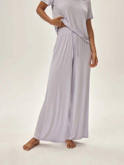 Piżama damska z długimi spodniami i krótkim rękawem Esotiq 42062-09X M Szara (5903972317228) - obraz 5