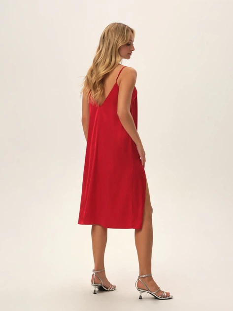 Koszula nocna damska Esotiq 42089-33X L Czerwona (5903972334461) - obraz 4