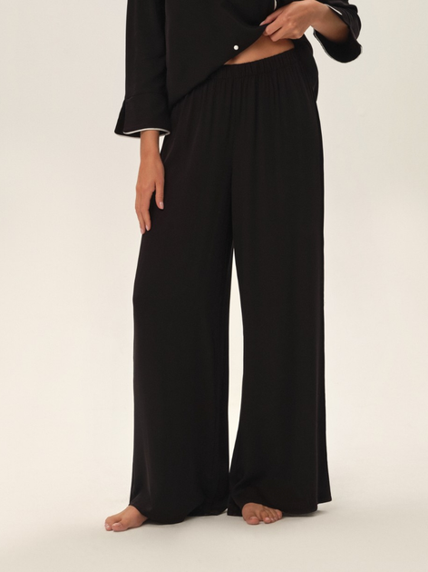 Piżama damska z długimi spodniami i długim rękawem Esotiq 42110-99X S Czarna (5903972313831) - obraz 5