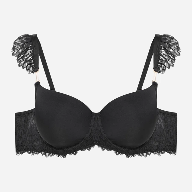 Бюстгальтер Push-up з кісточками мереживний Esotiq 42175-99X 75G Чорний (5903972295977) - зображення 5