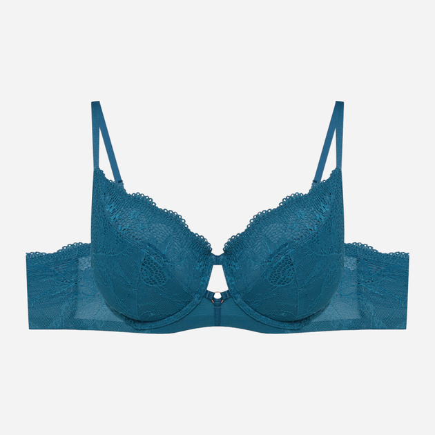 Biustonosz damski z fiszbinami Push-up Esotiq 42221-69X 80D Niebieski (5903972354971) - obraz 4