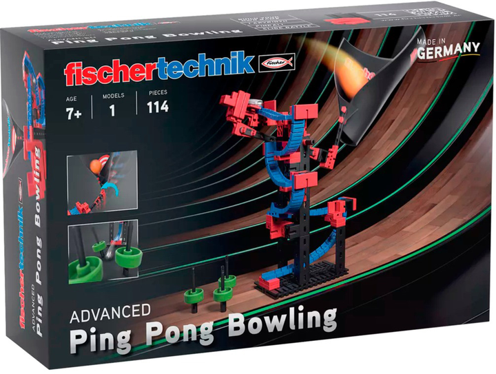 Конструктор Fischertechnik Advanced Ping Pong Bowling 114 деталей (4048962492736) - зображення 1