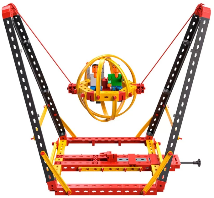 Конструктор Fischertechnik Advanced Божевільні атракціони 360 деталей (4048962492750) - зображення 4