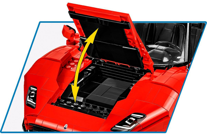 Klocki konstrukcyjne Cobi Maserati MC20 Cielo 2115 szt. (5902251243524) - obraz 6