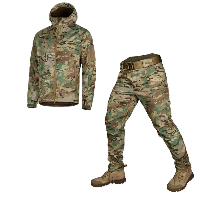 Тактический CamoTec костюм Stalker 2.0 SoftShell Multicam мультикам M - изображение 1