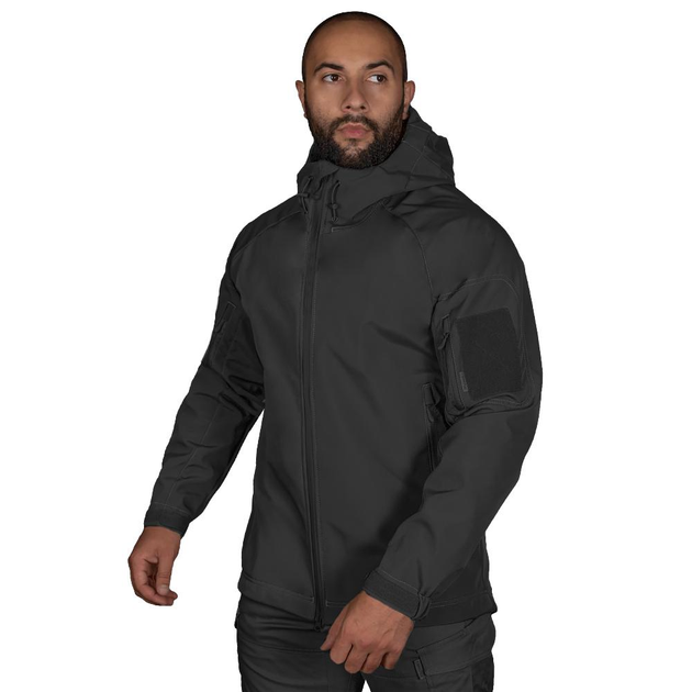 Тактичний CamoTec костюм Stalker 2.0 SoftShell Black чорний XL - зображення 2