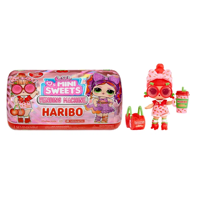 Игрушка сюрприз серии Loves Mini Sweets Haribo Вкусняшки - Фото 2 Игрушка сюрприз серии Loves Mini Sweets Haribo Вкусняшки - изображение 2