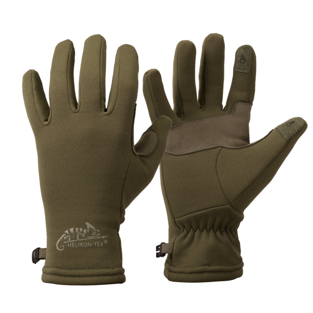 Перчатки для туризма Helikon-Tex Tracker Outback Gloves - Olive Green, размер M M - изображение 1